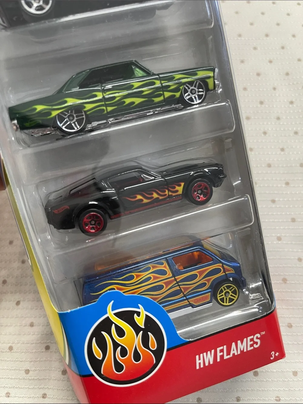 Hot Wheels Flames 5-Car Pack - Multi-Color from 2016